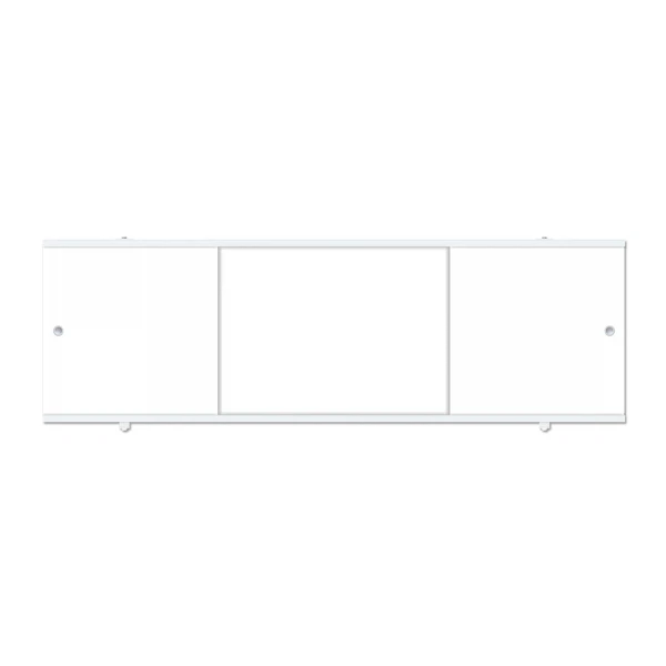 

экран для ванны раздвижной метакам izi-build plastic line 170 эпs_014051 белый
