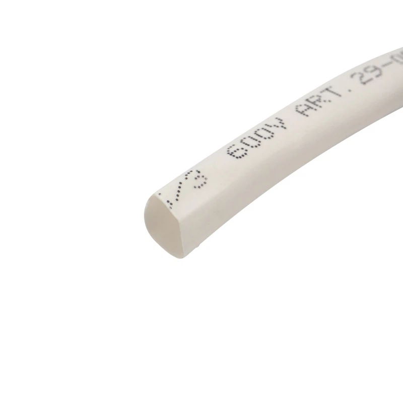 Изображение товара Термоусаживаемая трубка REXANT 6,0/3,0 мм белая ролик 2,44м