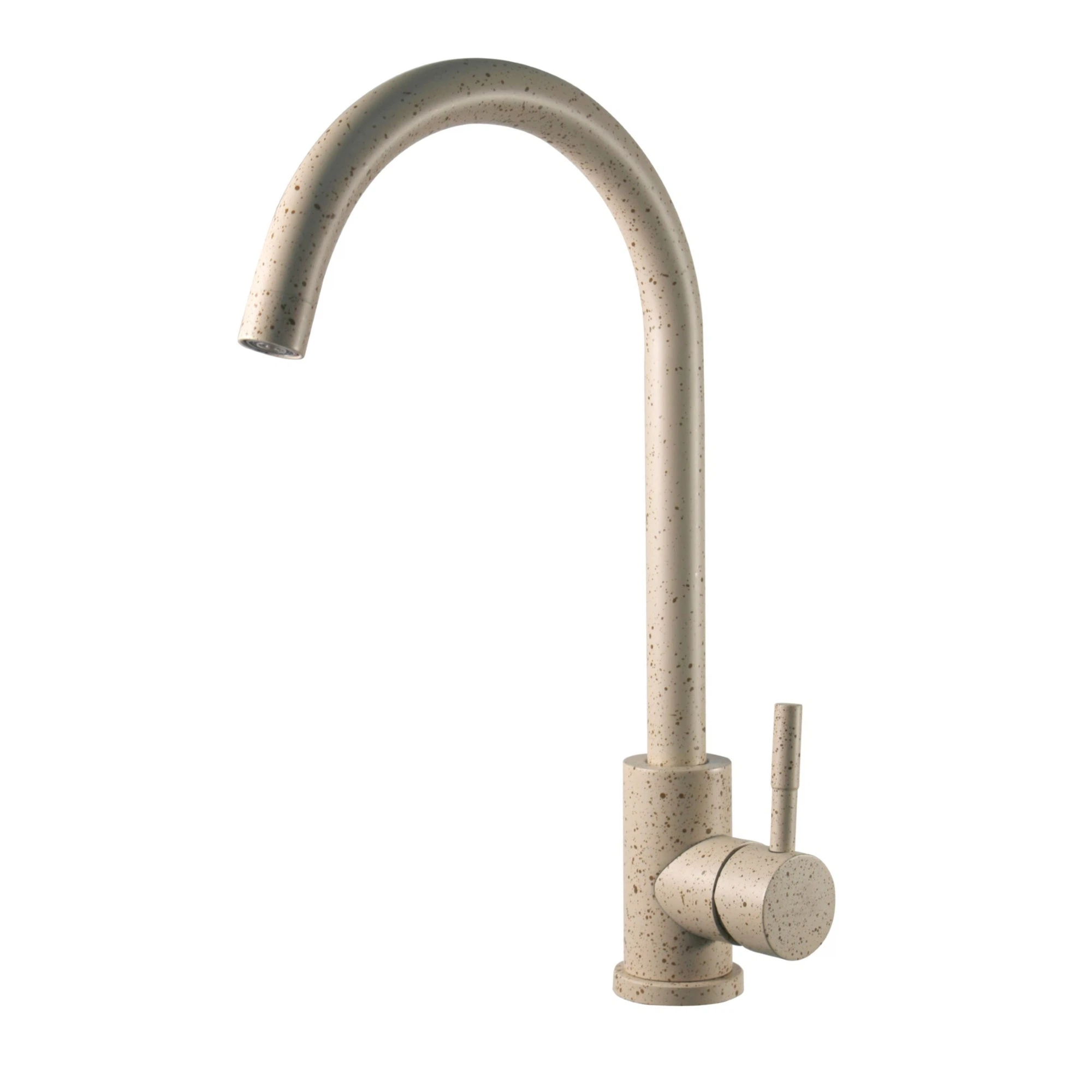 Изображение товара Смеситель для кухни Rychazhny ESKO K45 Beige из нержавеющей стали с поворотным изливом