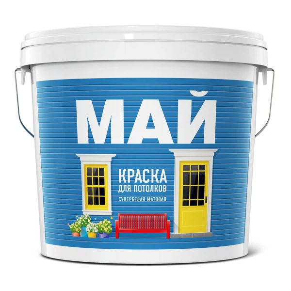 

краска май для потолков 13кг
