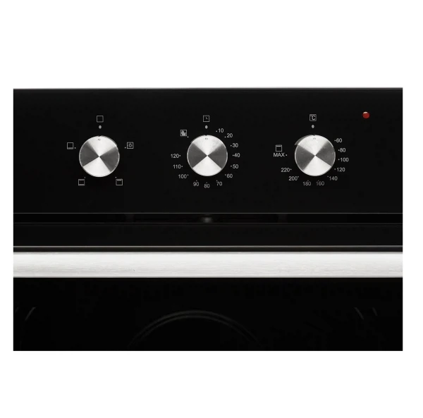 шкаф встраиваемый духовой krona essenza 60 bl 00026339