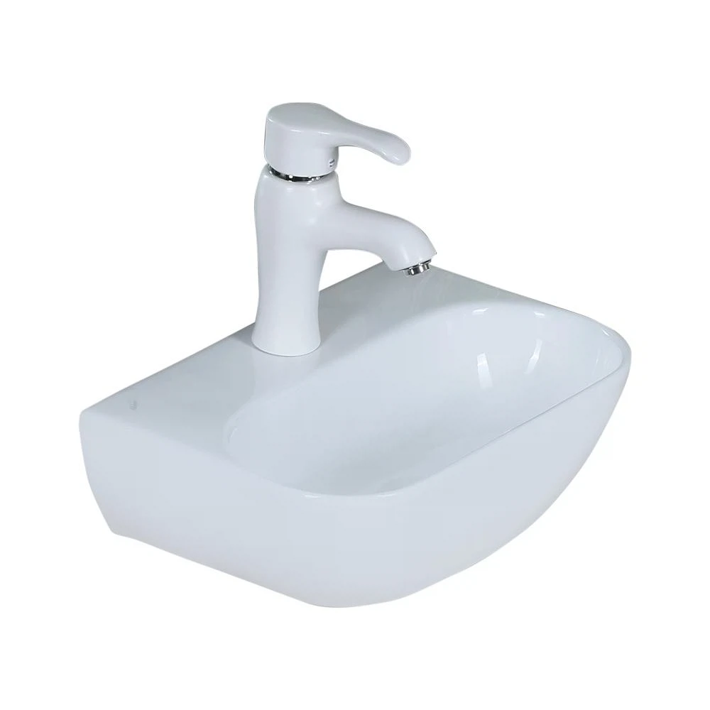 Изображение товара Подвесная раковина Melana A265-803 овальной формы для небольших санузлов