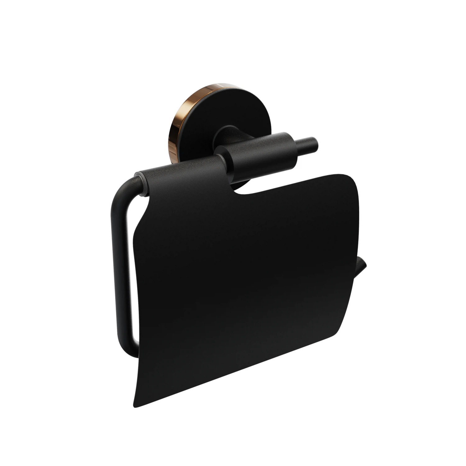 Изображение товара Держатель для туалетной бумаги LORD с крышкой and декоративными кольцами FORA