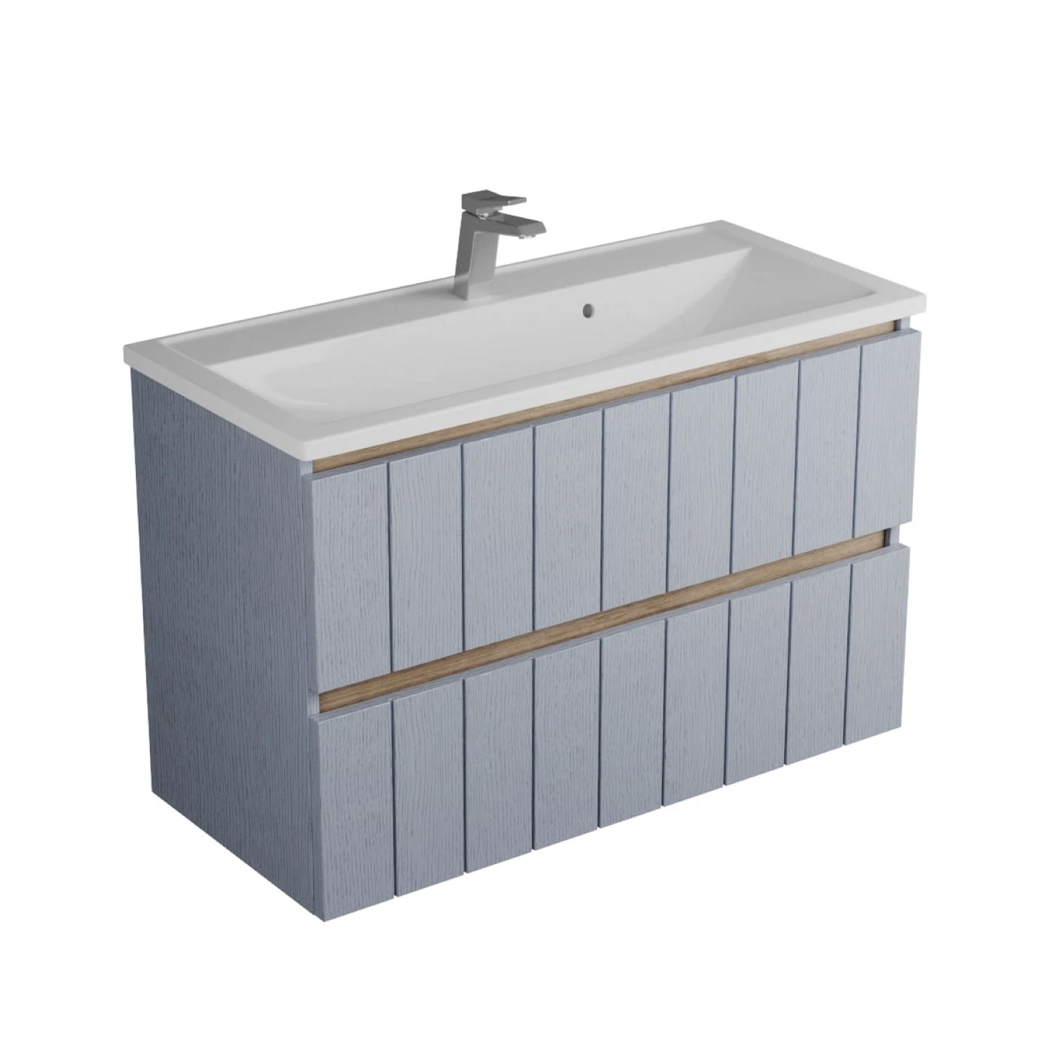 Изображение товара Тумба с раковиной Veneciana Tellaro азур 45х97,2см 510014