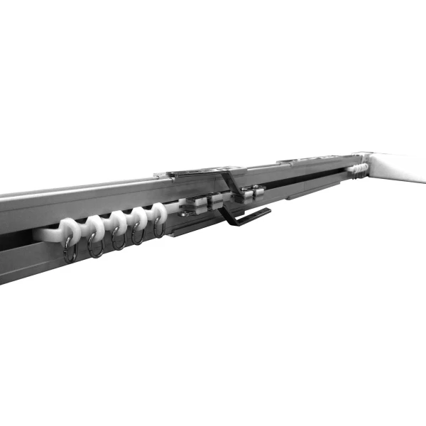 

электрокарниз эскар bcm100dс 4x 8.12м однорядный хром 77795