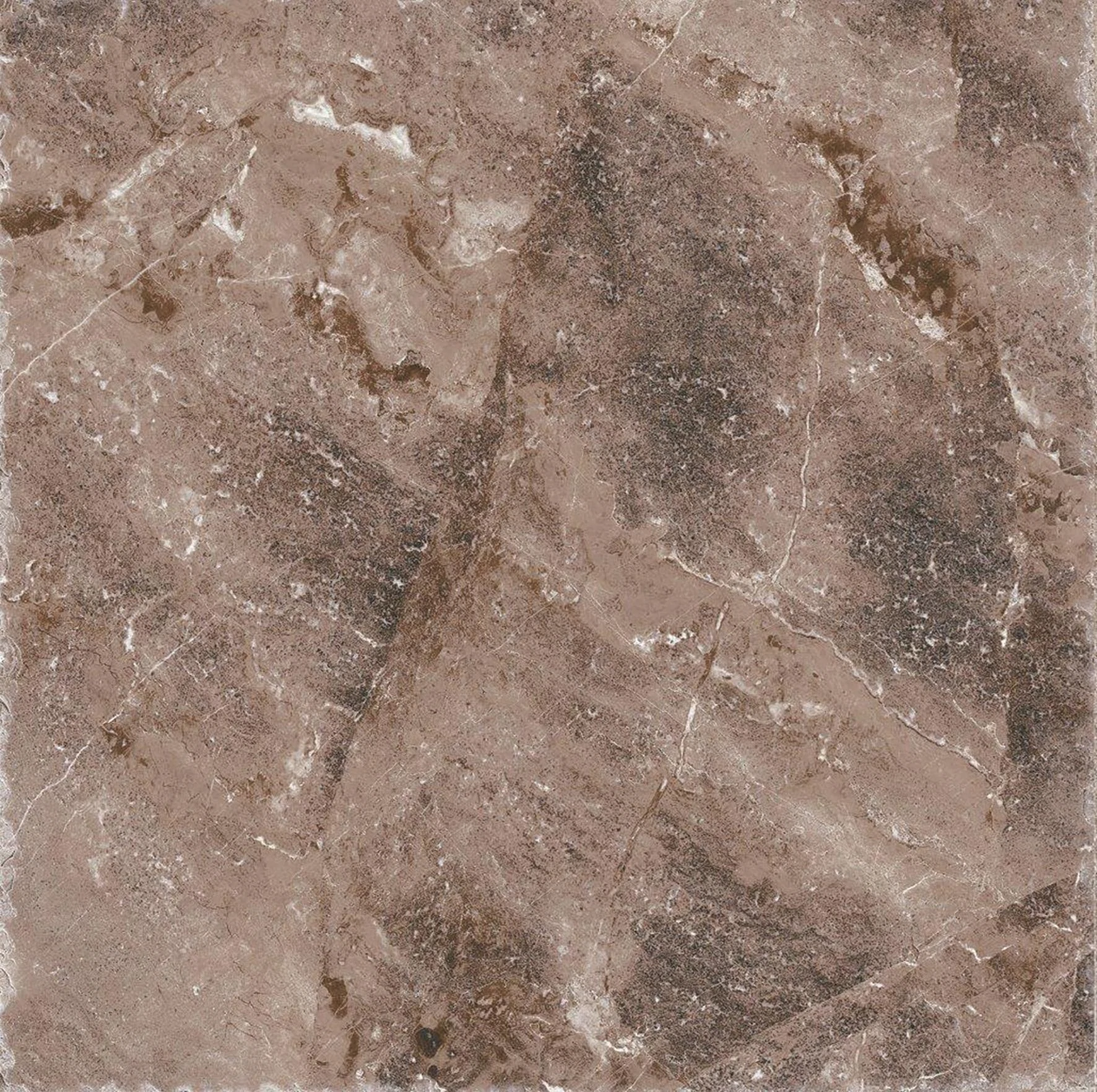 Изображение товара Керамогранит М-Квадрат Лава коричневый 45х45 см. для пола и стен