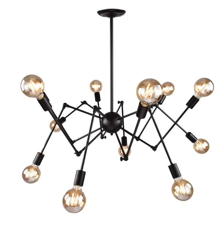 Изображение товара Люстра потолочная РОССвет Галактика РС20873 BK/12C Е27 12x60Вт IP 20