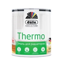 Эмаль DUFA Thermo для отопительных приборов белая 0,75л