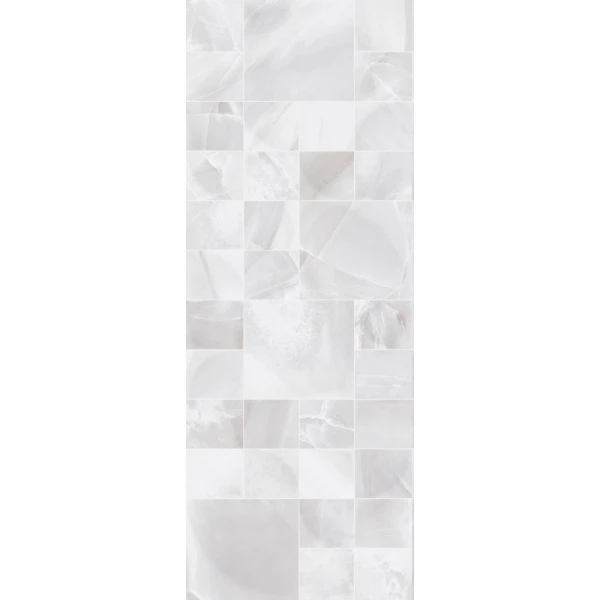 

плитка настенная diva mu pearl br rect. серый 33.3x90 914948, Серая