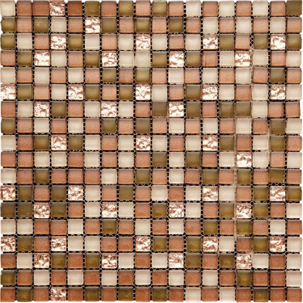 

мозаика из стекла natural 4pst-030 многоцветная 29.8x29.8, Золотой