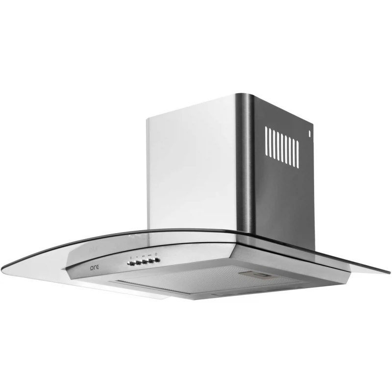 Изображение товара Купольная вытяжка ORE Glasset 60 Inox – стильная и мощная для кухни