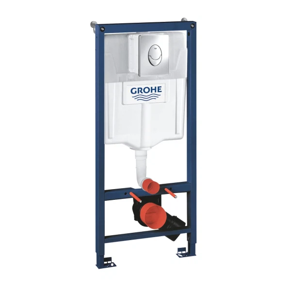 

система инсталляции для унитаза grohe rapid sl с панелью смыва skate air 3 режима 38721001