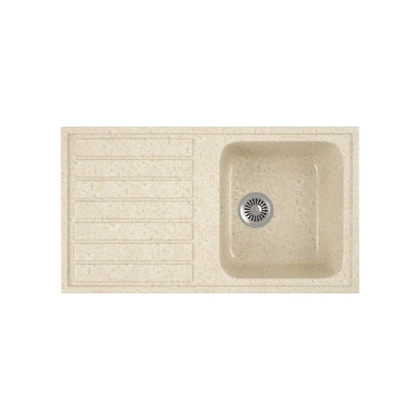 

мойка кухонная мраморная greenstone 76,5x43 grs-20-328 бежевый