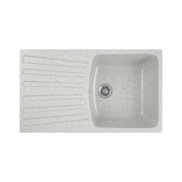 

мойка кухонная мраморная greenstone 85x50 grs-12-310 серый