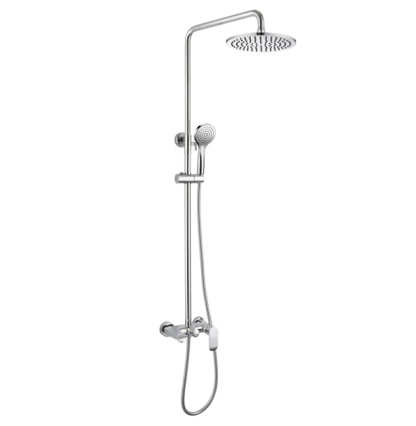 

душевая колонна со смесителем для ванны bravat f6335369cp-a-rus