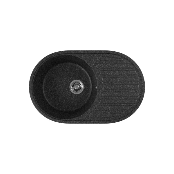 

мойка кухонная мраморная greenstone 72x45 grs-18-308 черный