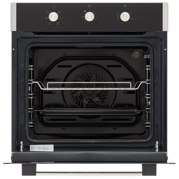 духовой шкаф электрический 60см черный krona attimo 60 s