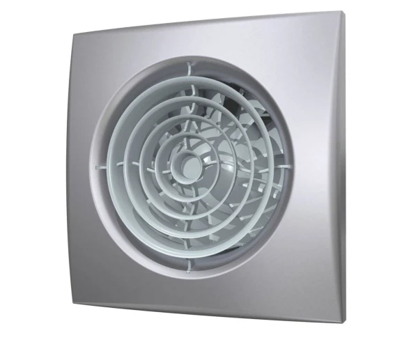 

вентилятор вытяжной осевой накладной 125мм aura 5c gray metal с обратн.клап. серый, diciti