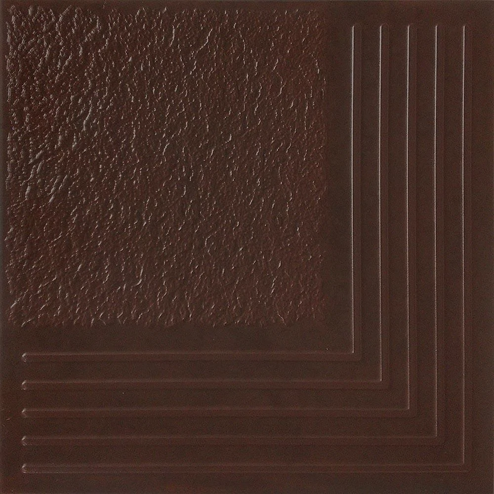 Изображение товара Клинкер Каир 4У коричневый угловая ступень 29,8х29,8 СК000032881