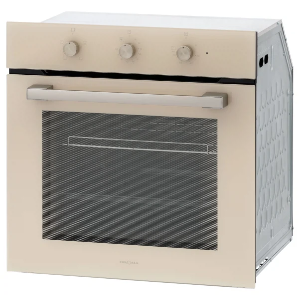 духовой шкаф электрический 60см бежеваый krona sera 60 iv