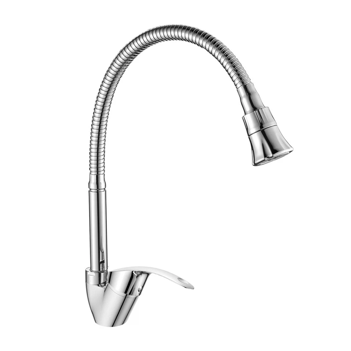 Изображение товара Смеситель однорычажный Decoroom DR71022 для кухни с гибким изливом