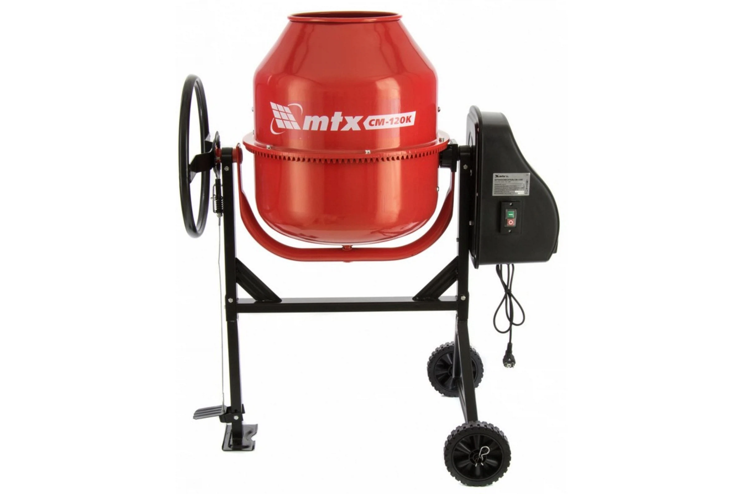 Изображение товара Бетоносмеситель СМ-120К, 120 л, мощность 450 Вт