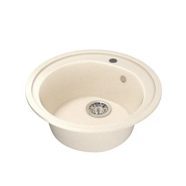 

мойка кухонная mixline ml-gm11 50х50, Бежевый
