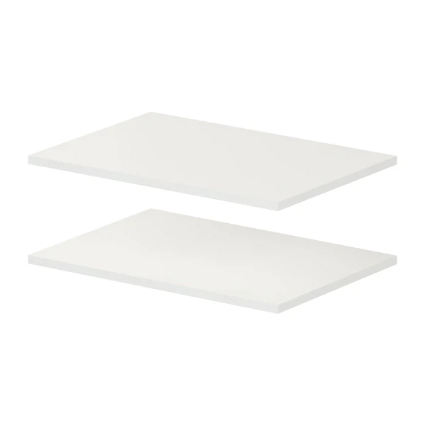 

полка к каркасу прямому для модульного гардероба 600х417 белый