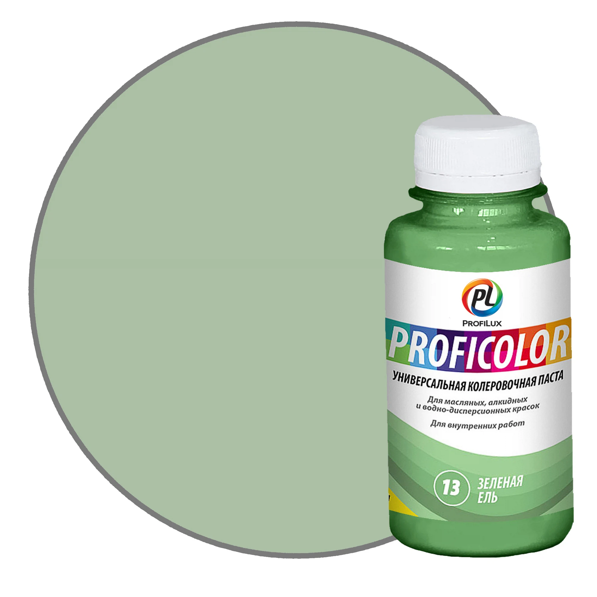 Изображение товара Краситель PROFILUX Proficolor зеленая ель №13 100мл