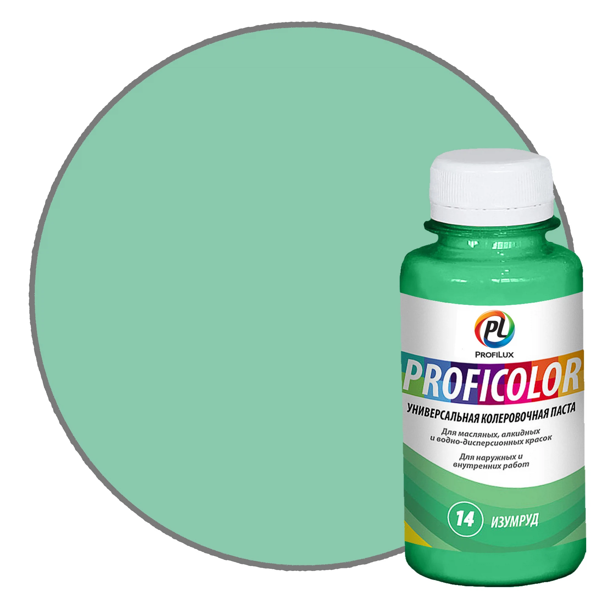 Изображение товара Краситель PROFILUX Proficolor изумруд №14 100мл