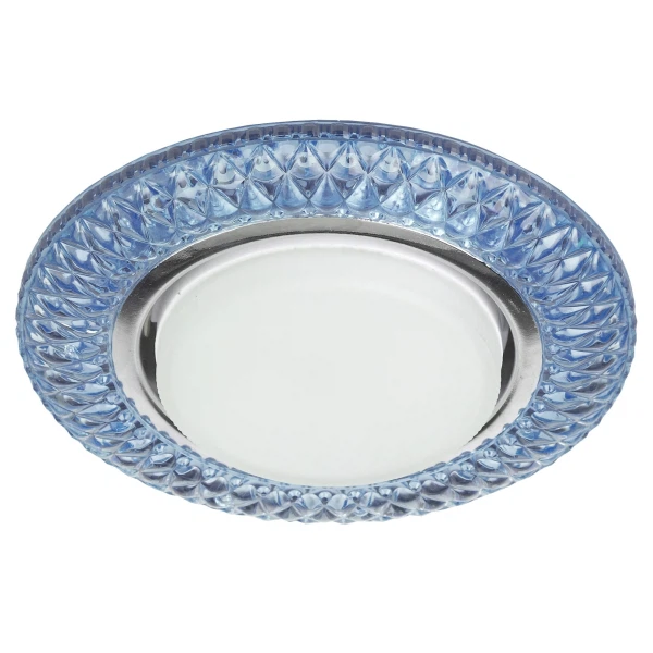 

светильник точечный эра dk ld23 gx53 ip20 голубой б0029628