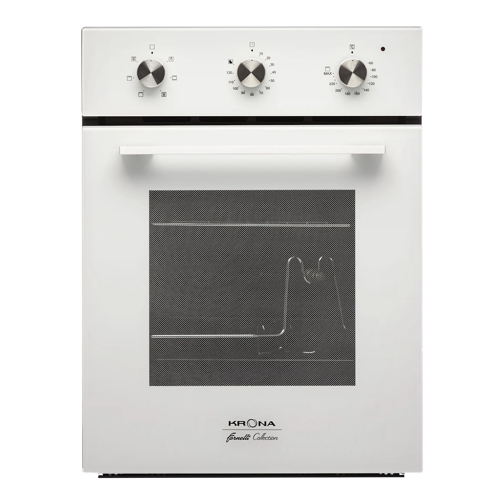 Изображение товара Электрический духовой шкаф Krona Corrente 45 wh 45 см белый для маленькой кухни