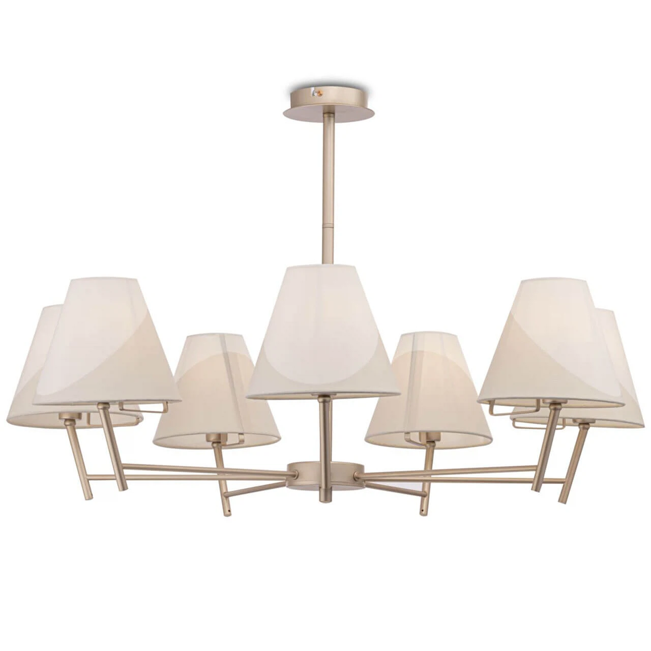 Изображение товара Люстра Vanessa FR5084PL-07G современная подвесная люстра с 7 лампами