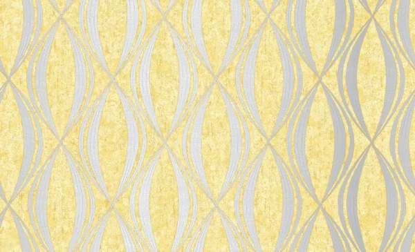 Фото Обои 3603-8 эрисманн francesca  винил на флизе 1,06*10,05м узор желтый