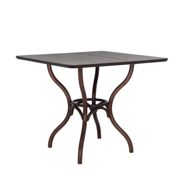 

стол leset тор квадратный тёмный орех 6019-2505, Коричневый