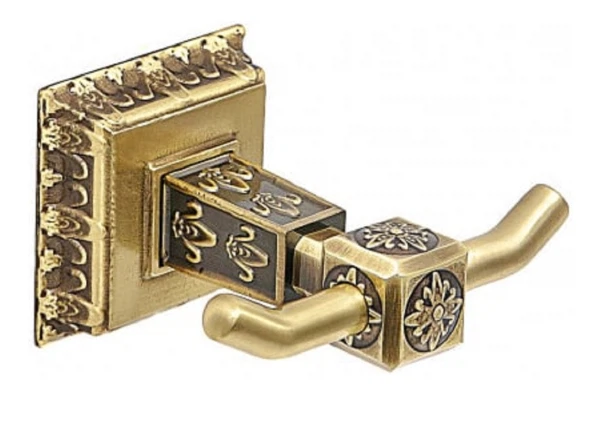 

крючок для полотенца двойной milacio mc.912.br