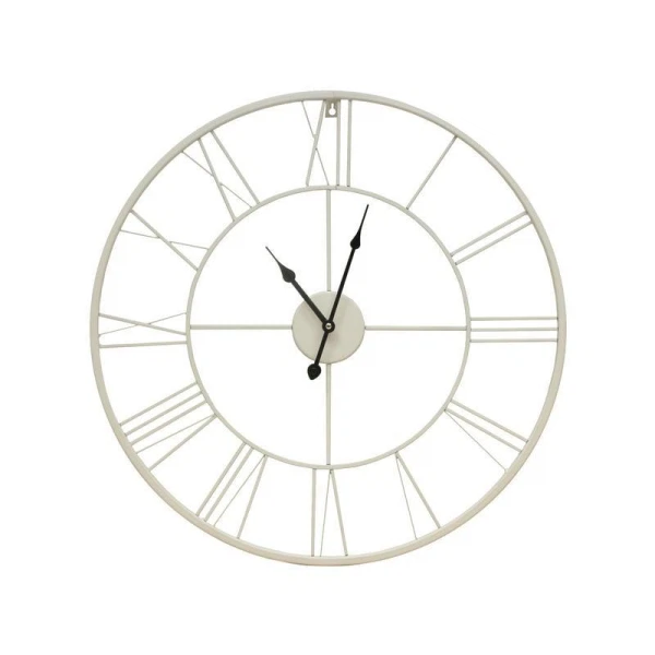 

часы настенные white clock 60x60см 79811