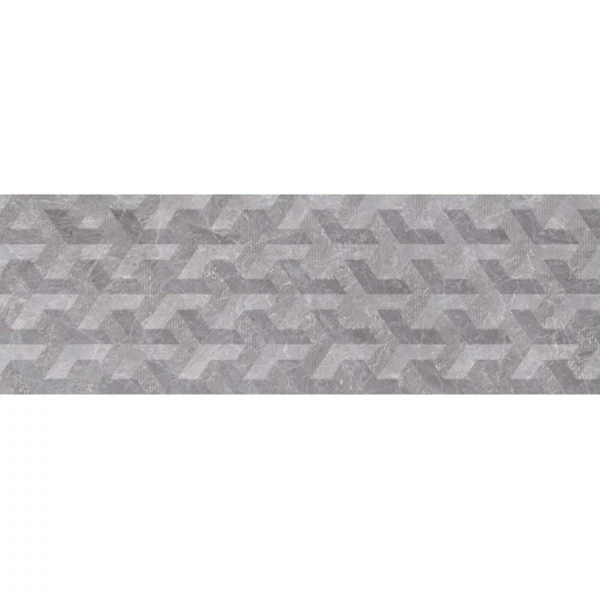 

плитка настенная trentino gris nook серый 25x75 49632, Серая