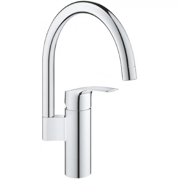 

смеситель для кухни однорычажный grohe eurosmart new 33202003, Хром