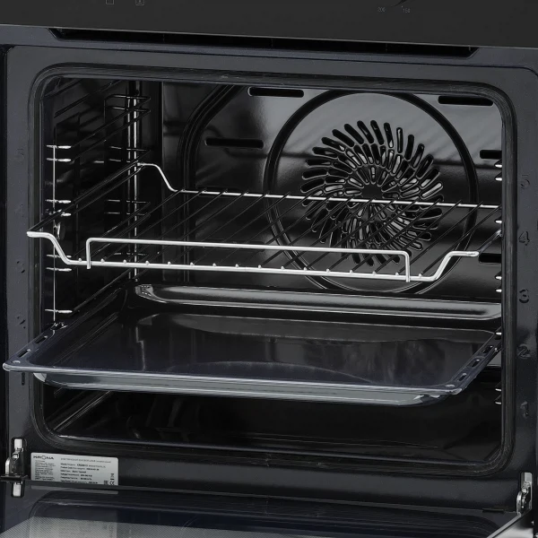 духовой шкаф электрический 60см черный krona magnete 60 blbl