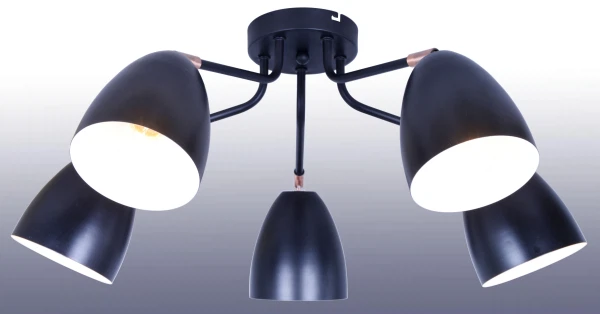 

люстра market fr5056pl-05b, Черный
