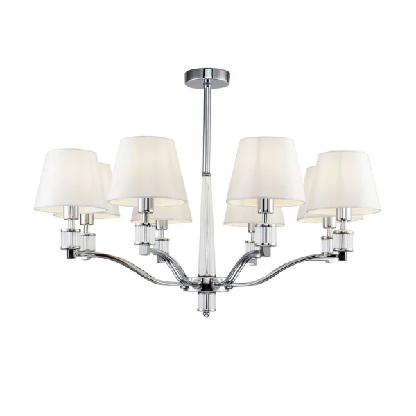 

люстра freya clarissa fr5020pl-08ch хром