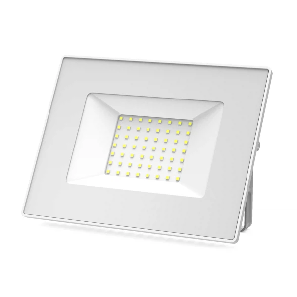 

прожектор gauss elementary 613120350 50w 4500lm 6500k 200-240v ip65 белый led