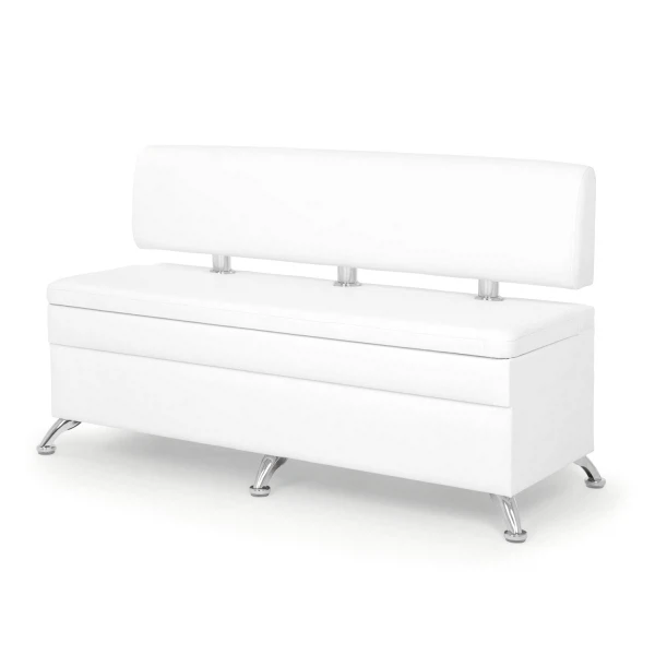 

диван кухонный norta hippo 1300х490х770, Белый