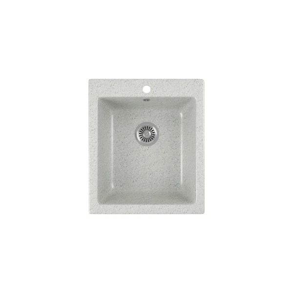 

мойка кухонная мраморная greenstone 41,5x49 grs-17-310 серый