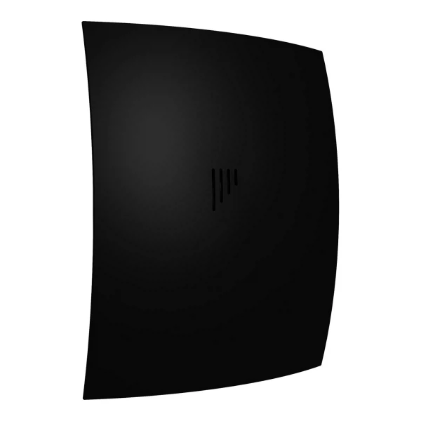 

вентилятор вытяжной осевой накладной 125мм breeze 5c matt black, черный мат, с обр. клапаном, diciti