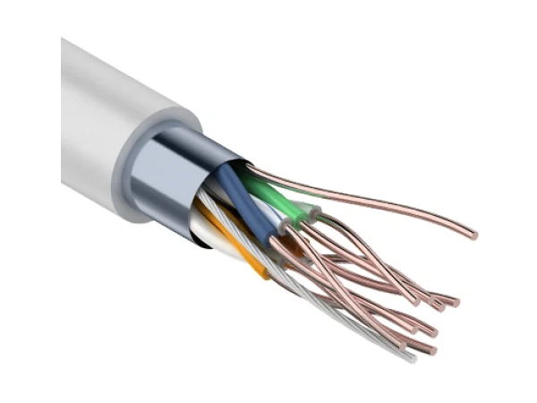 Кабель ftp 4pr 24awg cca cat5e 25м proconnect