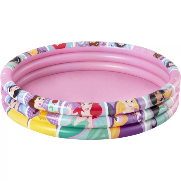 

бассейн надувной disney princess 122х25см, 140 л, bestway 91047