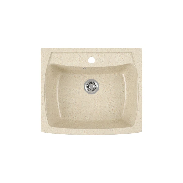

мойка кухонная мраморная greenstone 60x51 grs-03-328 бежевый