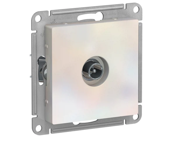 

розетка tv (жемчуг, оконечная) schneider electric atlasdesign atn000491, Жемчужная